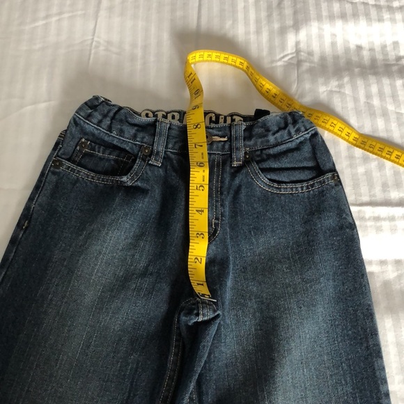 Boys Crazy 8 Jeans size 7 straight leg with adjustable waistband - Picture 10 of 14